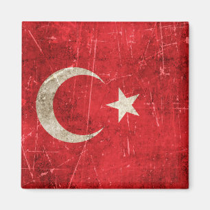 vlag van Turkije Magneet