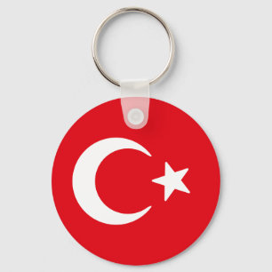 Vlag van Turkije Sleutelhanger