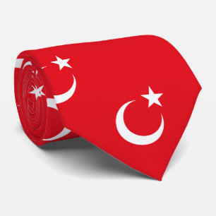 Vlag van Turkije Stropdas