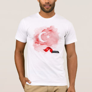 Vlag van Turkije T-shirt