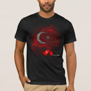 Vlag van Turkije T-shirt