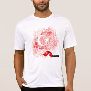 Vlag van Turkije T-shirt