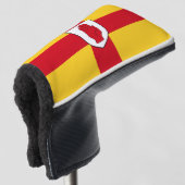 Vlag van Ulster Golf Head Hoesje Golfheadcover (3/4 voorkant)