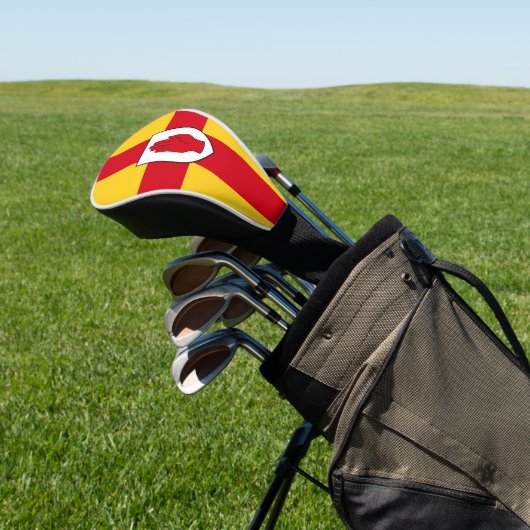 Vlag van Ulster Golfheadcover (Insitu)