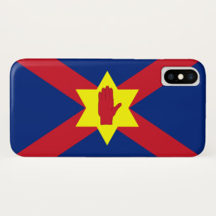 Vlag van Ulster Nation (Noord-Ierland) iPhone X Hoesje