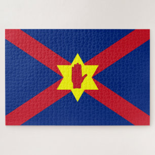 Vlag van Ulster Nation (Noord-Ierland) Legpuzzel