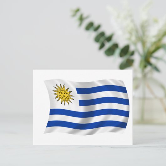 Vlag van Uruguay Briefkaart (Staand voorkant)