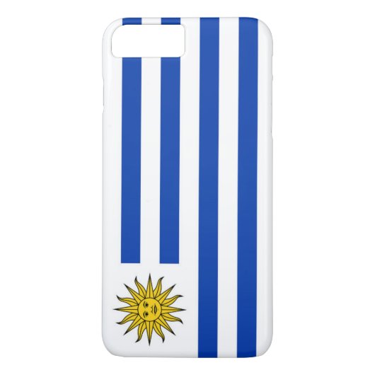 Vlag van Uruguay Case-Mate iPhone Case (Achterkant)