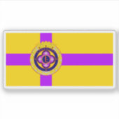 Vlag van Vagharshapat, Republiek Armenië Sticker (Voorkant)