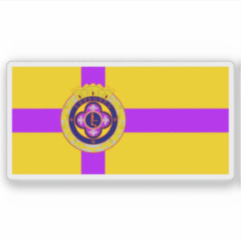 Vlag van Vagharshapat, Republiek Armenië Sticker