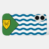 Vlag van Vancouver, Brits-Columbia Case-Mate iPhone Case (Achterkant (horizontaal))