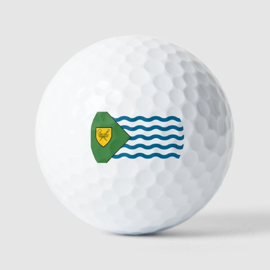 Vlag van Vancouver, Brits-Columbia Golfballen (Voorkant)