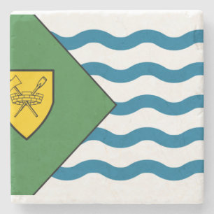 Vlag van Vancouver, Brits-Columbia Stenen Onderzetter