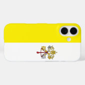 Vlag van Vaticaanstad Case-Mate iPhone Case (Achterkant (horizontaal))