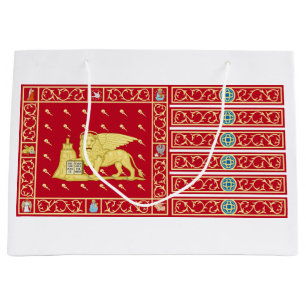 Vlag van Venetië, Italië (Venezia, Veneto, Italië) Groot Cadeauzakje