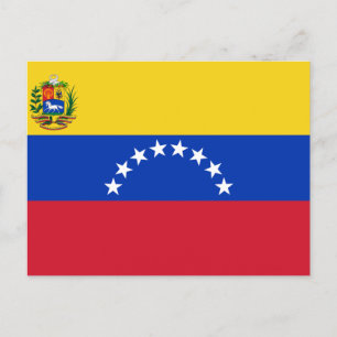 Vlag van Venezuela Briefkaart