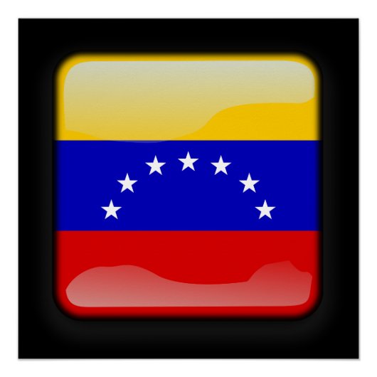 Vlag van Venezuela Perfect Poster (Voorkant)