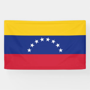 Vlag van Venezuela Spandoek