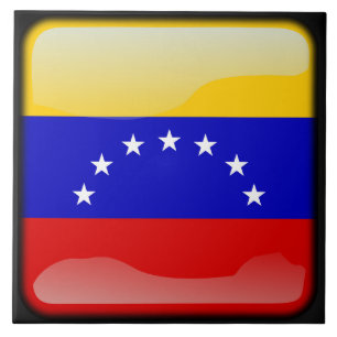Vlag van Venezuela Tegeltje