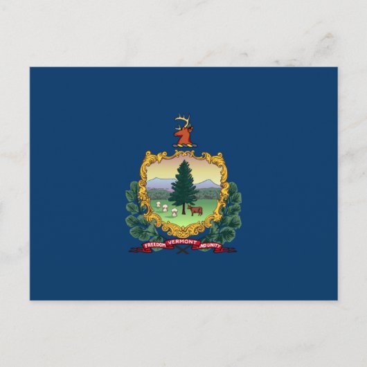 Vlag van Vermonter Vlag van Vermont Briefkaart (Voorkant)