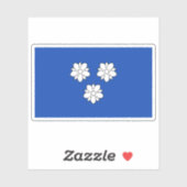 Vlag van Viersen, Duitsland Sticker (Vel)