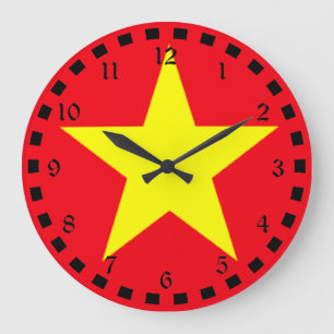 Vlag van Vietnam Grote Klok