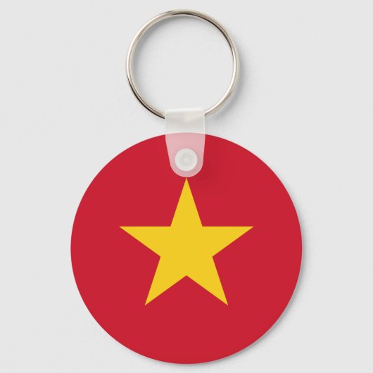 Vlag van Vietnam Sleutelhanger (Voorkant)