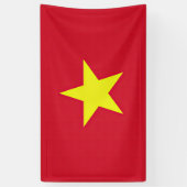 Vlag van Vietnam Spandoek (Verticaal)