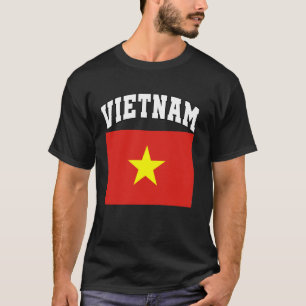 Vlag van Vietnam Vietnamees Erfgoed Cultuur Vietna T-shirt
