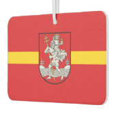Vlag van Vilnius, Litouwen Cufflinks Luchtverfrisser (Links)
