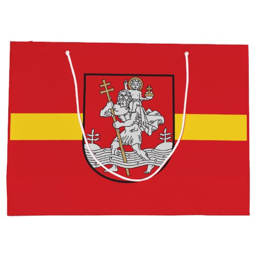 Vlag van Vilnius, Litouwse groothandelaartas Groot Cadeauzakje (Achterkant)