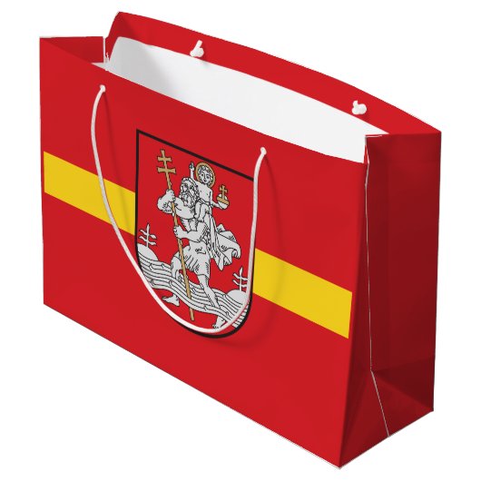 Vlag van Vilnius, Litouwse groothandelaartas Groot Cadeauzakje (Achterkant Gekanteld)
