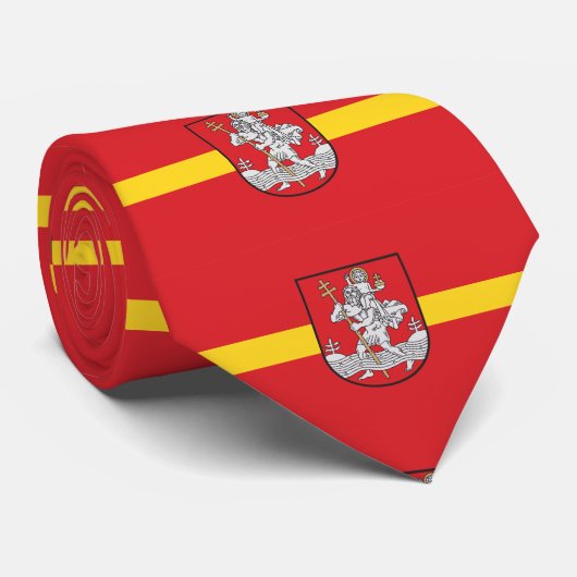 Vlag van Vilnius, Stropdas Litouwen (Opgerold)