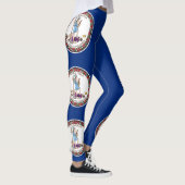 Vlag van Virginia Leggings (Rechts)