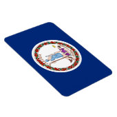 vlag van Virginia Magneet (Rechterzijde)