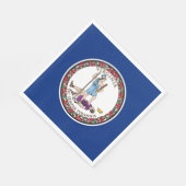 Vlag van Virginia Servet (Hoek)