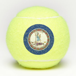 Vlag van Virginia Tennisballen