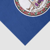 Vlag van Virginia Tissuepapier (Detail)