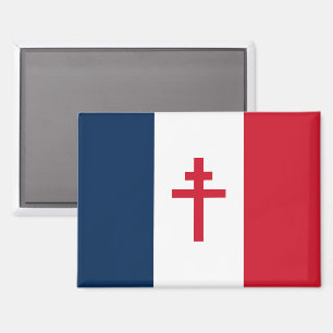 Vlag van Vrij Frankrijk Magneet