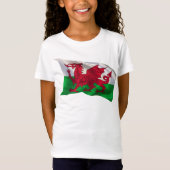 Vlag van Wales T-shirt (Voorkant)