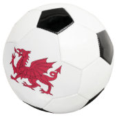 Vlag van Wales Voetbal (Drie kwart)