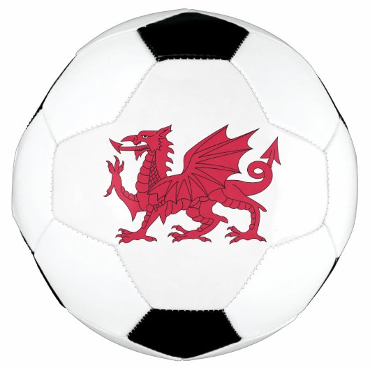 Vlag van Wales Voetbal (Voorkant)