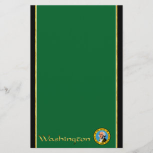 vlag van Washington Briefpapier