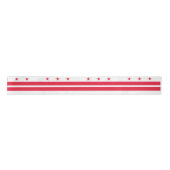 Vlag van Washington D.C. (District of Columbia) Lint (Voorkant)