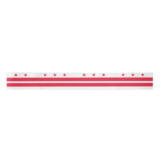Vlag van Washington D.C. (District of Columbia) Lint (Voorkant)