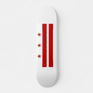 vlag van Washington DC Skateboard