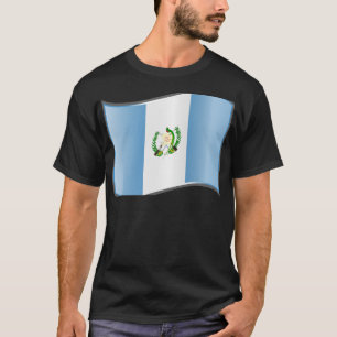 Vlag van Wavy Guatemala T-shirt