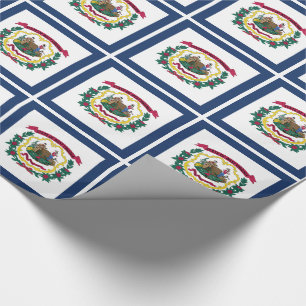 Vlag van West Virginia Cadeaupapier