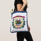 Vlag van West Virginia Draagtas (Dichtbij)