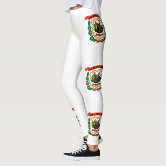 Vlag van West Virginia Leggings (Links)